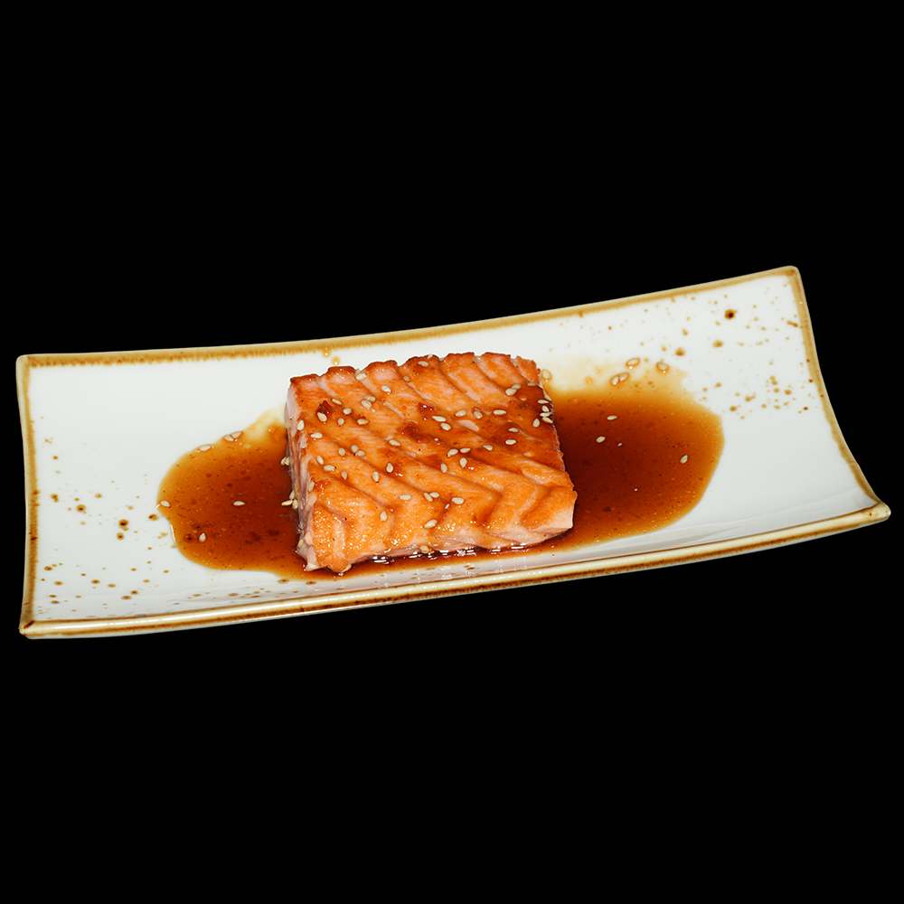 Tepanyaki de salmón