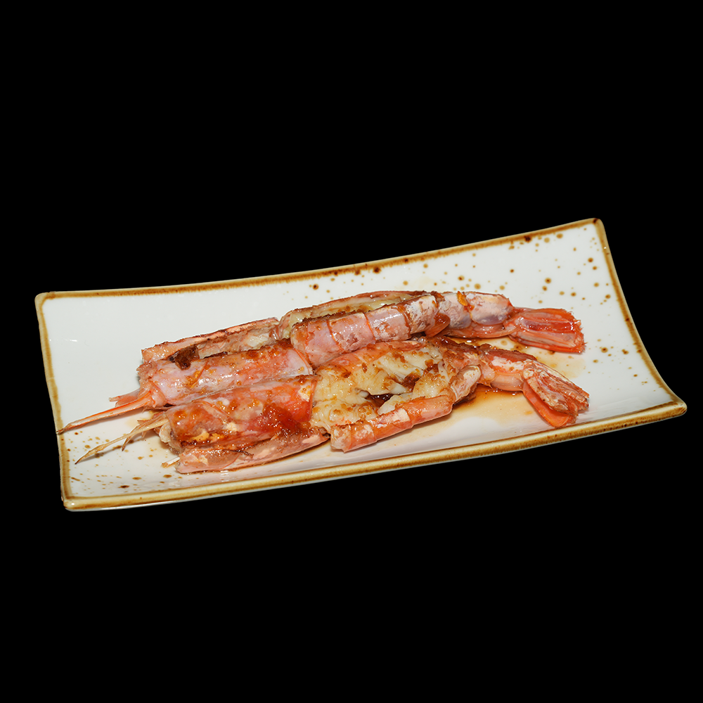 Tepanyaki de gambón